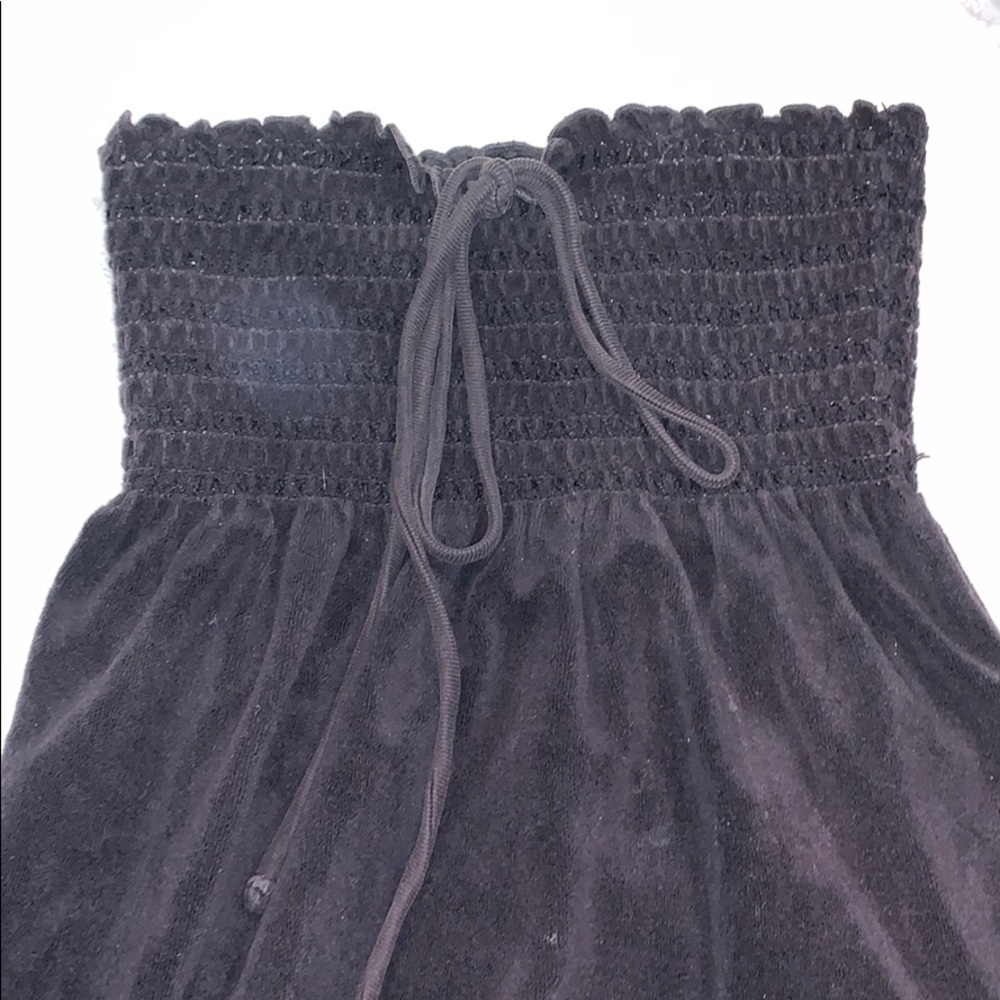 Juicy Couture | black bathing suit coverup